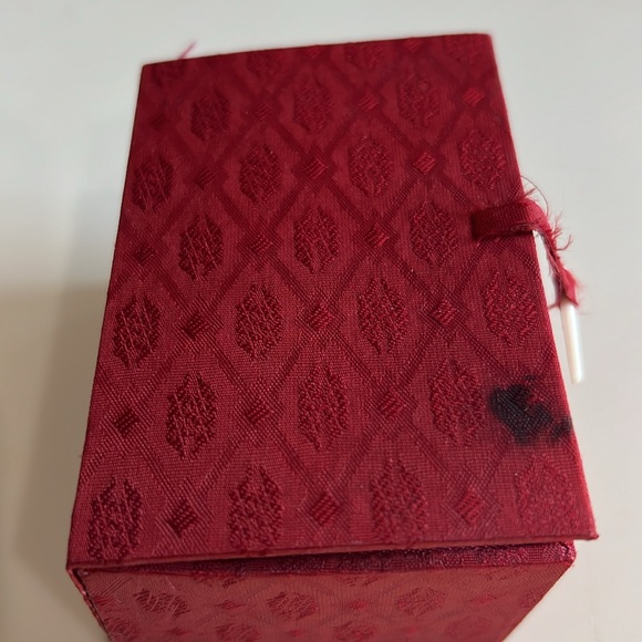 Pierre Deux Christmas Vintage Glass Yellow Floral Ornament - Picture 5 of 5